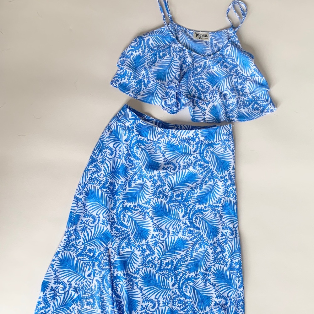 Show Me Your Mumu Hacienda skirt and top set